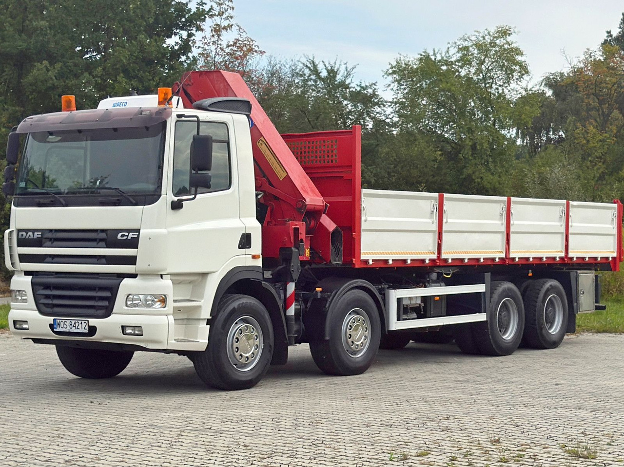 DAF CF 85.380 * HMF 2823 K6 (B3) + FUNK * 8x4 * TOP - شاحنة قلاب, شاحنة كرين: صورة 4 DAF CF 85.380 * HMF 2823 K6 (B3) + FUNK * 8x4 * TOP - شاحنة قلاب, شاحنة كرين: صورة 4
