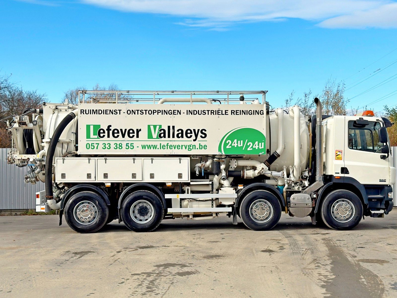 DAF CF 85.410 * Saug und Spülwagen +FUNK - شاحنة الشفط: صورة 3 DAF CF 85.410 * Saug und Spülwagen +FUNK - شاحنة الشفط: صورة 3