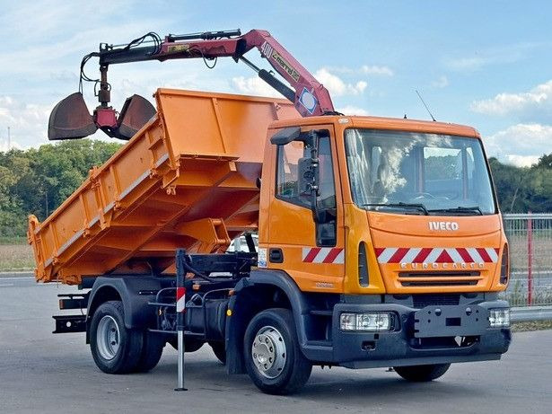 Iveco EUROCARGO 120E18 * HMF 403 K1 * TOPZUSTAND - قلاب صغير: صورة 2 Iveco EUROCARGO 120E18 * HMF 403 K1 * TOPZUSTAND - قلاب صغير: صورة 2