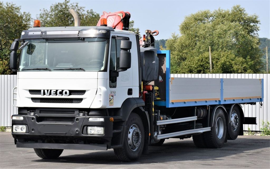 Iveco Stralis 310 PRITSCHE 7,05m +KRAN +FUNK - شاحنة كرين: صورة 4 Iveco Stralis 310 PRITSCHE 7,05m +KRAN +FUNK - شاحنة كرين: صورة 4
