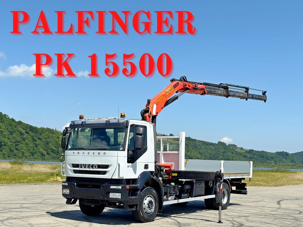 Iveco TRAKKER 310* PRITSCHE 6,00 m * PK 15500 * TOP - شاحنة كرين: صورة 1 Iveco TRAKKER 310* PRITSCHE 6,00 m * PK 15500 * TOP - شاحنة كرين: صورة 1