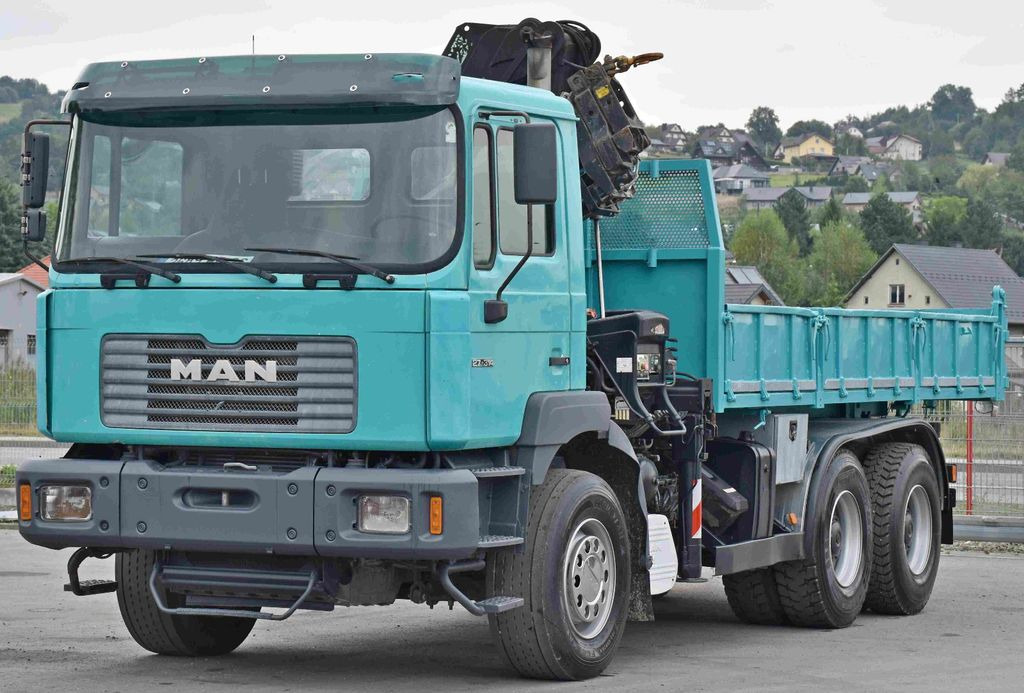 MAN 27-314 * HIAB 220 C - 3 + FUNK * 6x4 - شاحنة كرين, شاحنة قلاب: صورة 4 MAN 27-314 * HIAB 220 C - 3 + FUNK * 6x4 - شاحنة كرين, شاحنة قلاب: صورة 4