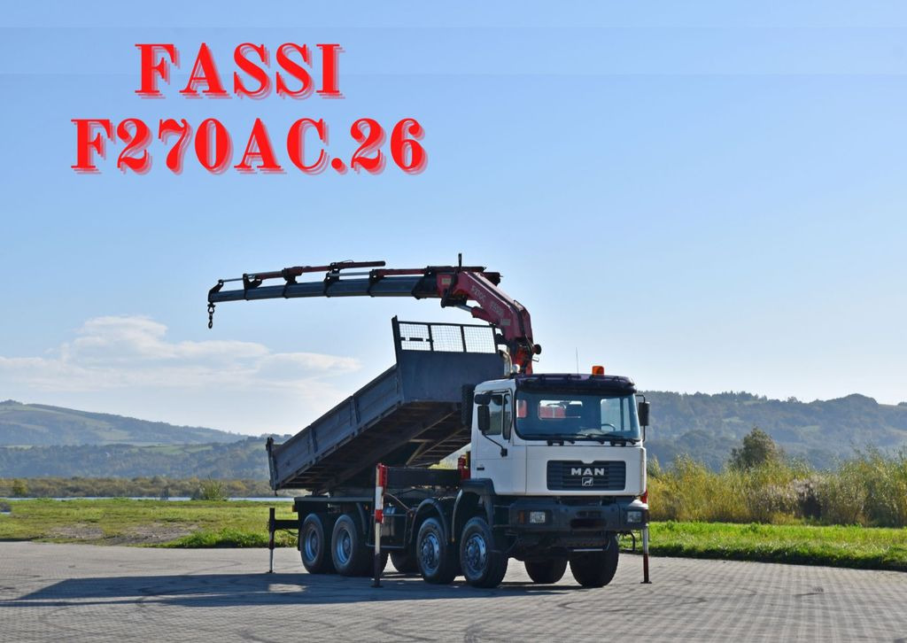 MAN 41.460 * KRAN * 8x8 ! TOPZUSTAND - شاحنة قلاب, شاحنة كرين: صورة 1 MAN 41.460 * KRAN * 8x8 ! TOPZUSTAND - شاحنة قلاب, شاحنة كرين: صورة 1
