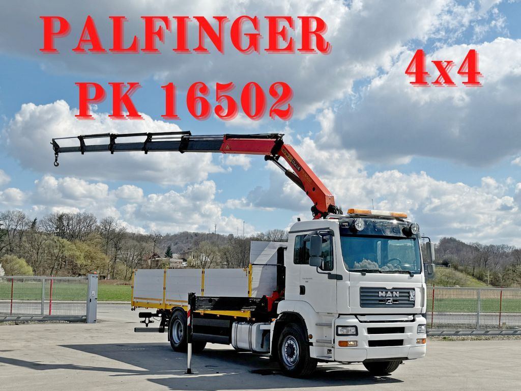 MAN TGA 18.440* PK 16502 + FUNK * 4x4 * TOP - شاحنة كرين: صورة 1 MAN TGA 18.440* PK 16502 + FUNK * 4x4 * TOP - شاحنة كرين: صورة 1