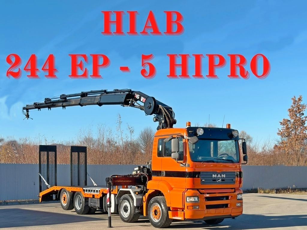 MAN TGA 35.480 / HIAB 244 EP - 5 HIPRO - شاحنة سحب: صورة 1 MAN TGA 35.480 / HIAB 244 EP - 5 HIPRO - شاحنة سحب: صورة 1