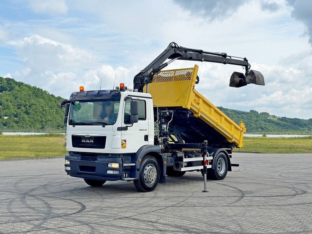 MAN TGM 18.340* KIPPER 4,05m*HIAB 111 B-2 HIDUO/FUNK - شاحنة كرين: صورة 2 MAN TGM 18.340* KIPPER 4,05m*HIAB 111 B-2 HIDUO/FUNK - شاحنة كرين: صورة 2