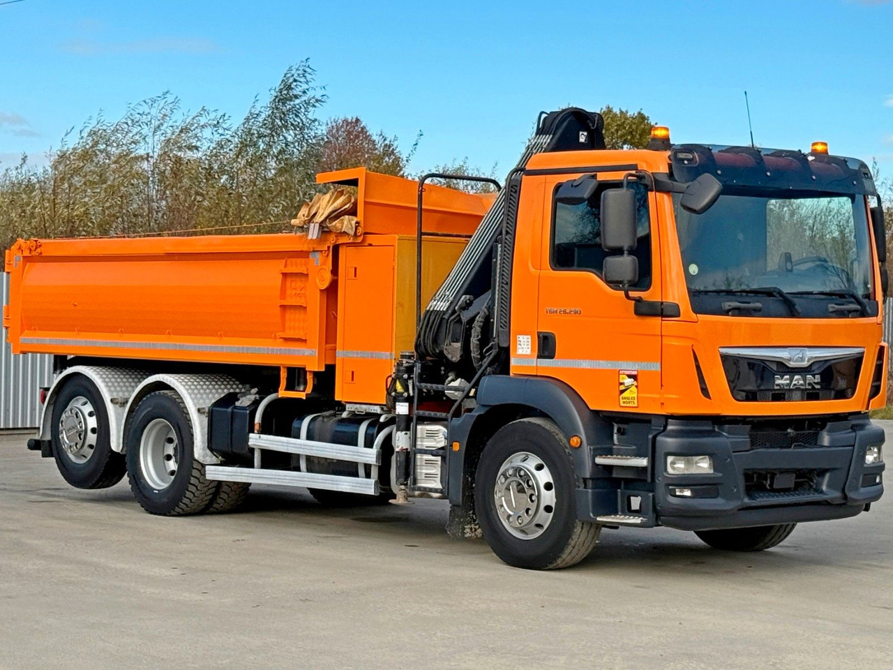 MAN TGM 26.290* KIPPER 4,60m*HIAB 111 B-3 HIDUO/FUNK - شاحنة كرين: صورة 3 MAN TGM 26.290* KIPPER 4,60m*HIAB 111 B-3 HIDUO/FUNK - شاحنة كرين: صورة 3