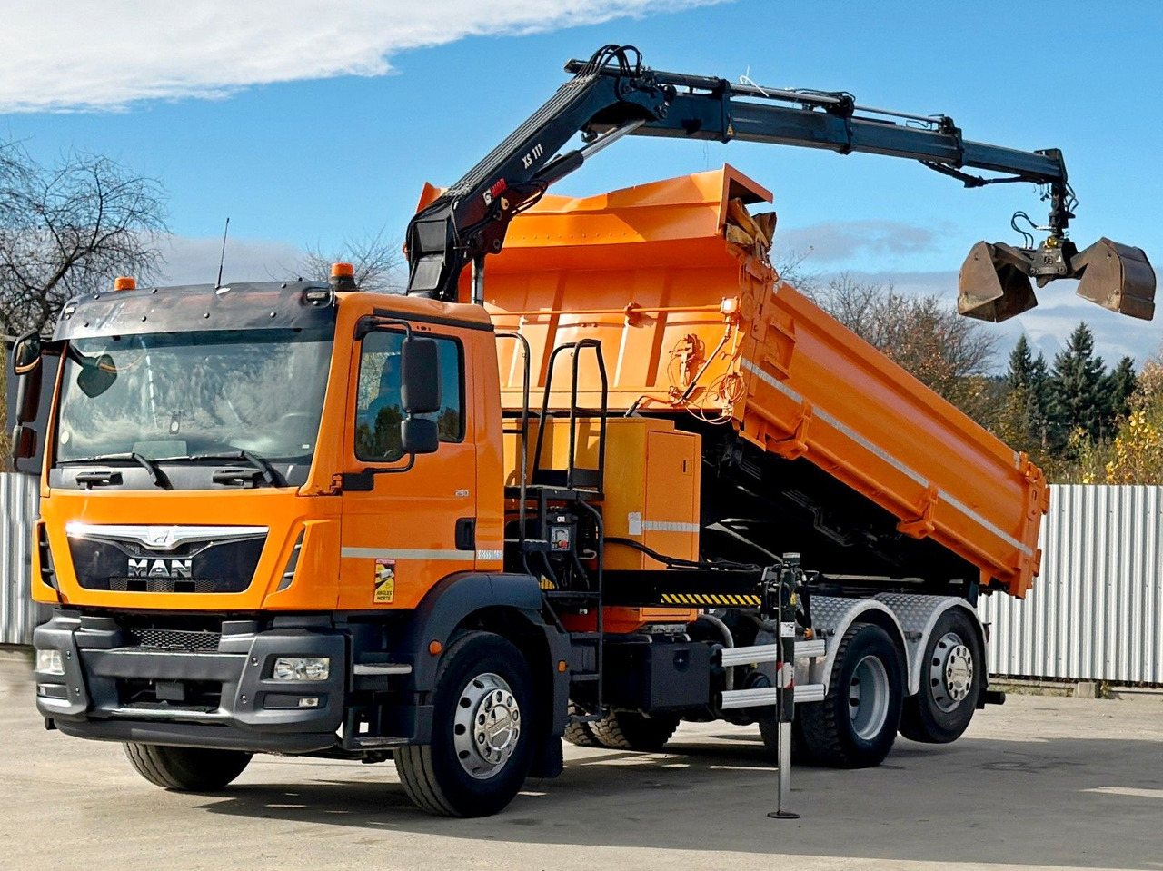 MAN TGM 26.290* KIPPER 4,60m*HIAB 111 B-3 HIDUO/FUNK - شاحنة قلاب, شاحنة كرين: صورة 2 MAN TGM 26.290* KIPPER 4,60m*HIAB 111 B-3 HIDUO/FUNK - شاحنة قلاب, شاحنة كرين: صورة 2