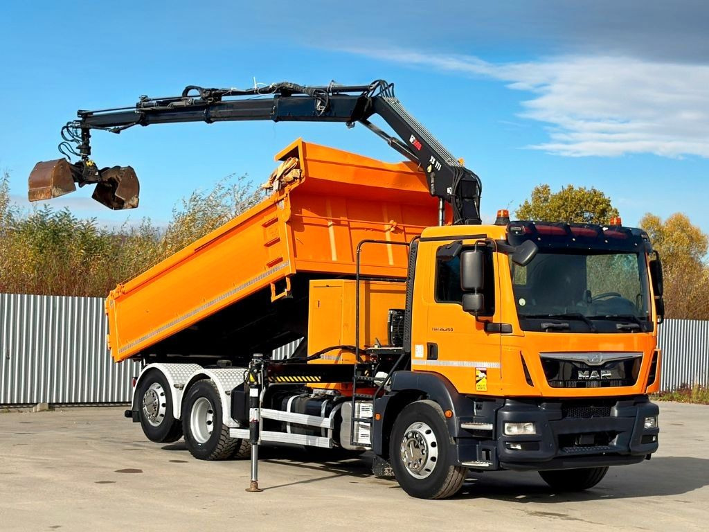 MAN TGM 26.290* KIPPER 4,60m*HIAB 111 B-3 HIDUO/FUNK - شاحنة كرين: صورة 2 MAN TGM 26.290* KIPPER 4,60m*HIAB 111 B-3 HIDUO/FUNK - شاحنة كرين: صورة 2