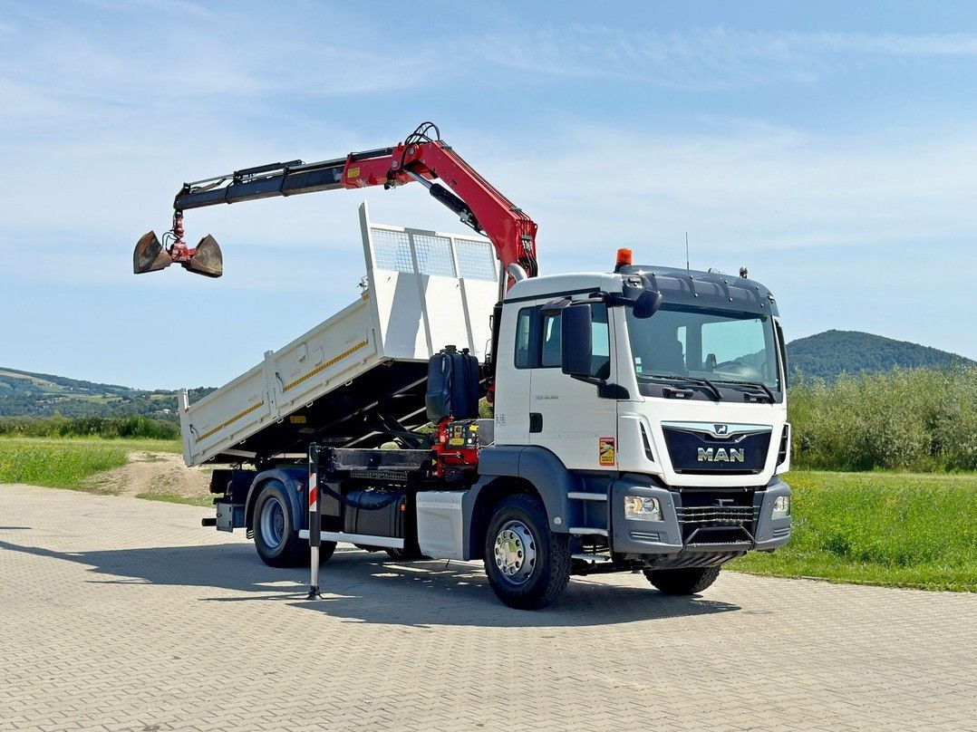 MAN TGS 18.360 * FASSI F135A.0.23 + FUNK * TOP - شاحنة قلاب, شاحنة كرين: صورة 2 MAN TGS 18.360 * FASSI F135A.0.23 + FUNK * TOP - شاحنة قلاب, شاحنة كرين: صورة 2