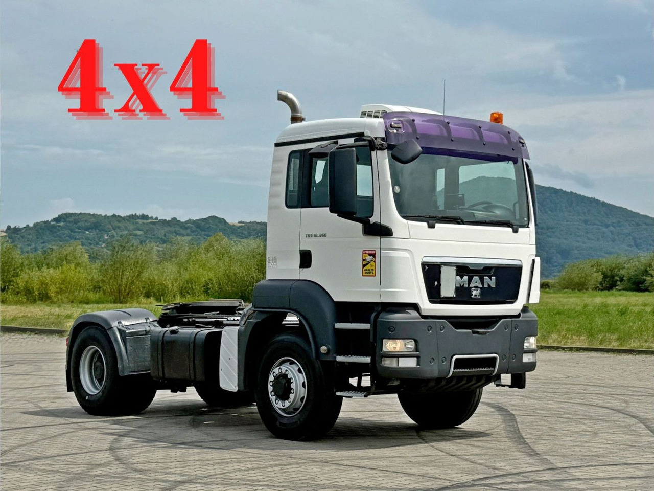 MAN TGS 18.360 * Sattelzugmaschine * 4x4 * TOP - وحدة جر: صورة 1 MAN TGS 18.360 * Sattelzugmaschine * 4x4 * TOP - وحدة جر: صورة 1