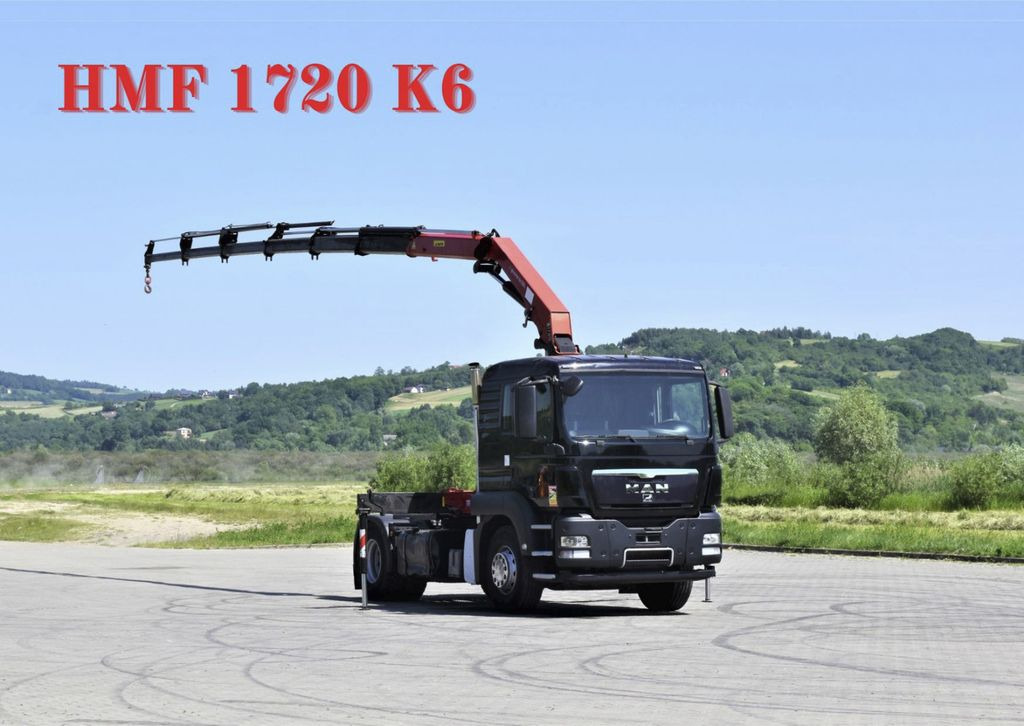 MAN TGS 18.400 Sattelzugmaschine + KRAN /FUNK - شاحنة كرين, وحدة جر: صورة 1 MAN TGS 18.400 Sattelzugmaschine + KRAN /FUNK - شاحنة كرين, وحدة جر: صورة 1