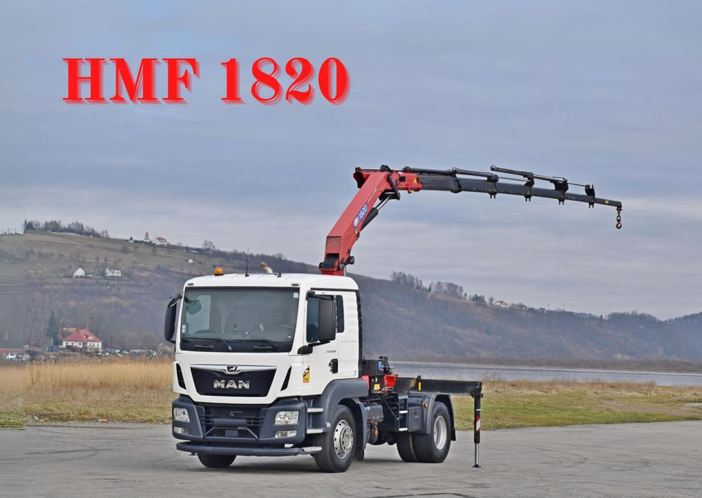 MAN TGS 18.500 Sattelzugmaschine + KRAN/FUNK MAN TGS 18.500 Sattelzugmaschine + KRAN/FUNK - وحدة جر: صورة 1 MAN TGS 18.500 Sattelzugmaschine + KRAN/FUNK MAN TGS 18.500 Sattelzugmaschine + KRAN/FUNK - وحدة جر: صورة 1