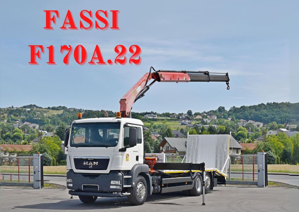 MAN TGS 26.320 * FASSI F170A.22 + FUNK* TOPZUSTAND MAN TGS 26.320 * FASSI F170A.22 + FUNK* TOPZUSTAND - شاحنة كرين, شاحنة نقل سيارات شاحنة: صورة 1 MAN TGS 26.320 * FASSI F170A.22 + FUNK* TOPZUSTAND MAN TGS 26.320 * FASSI F170A.22 + FUNK* TOPZUSTAND - شاحنة كرين, شاحنة نقل سيارات شاحنة: صورة 1