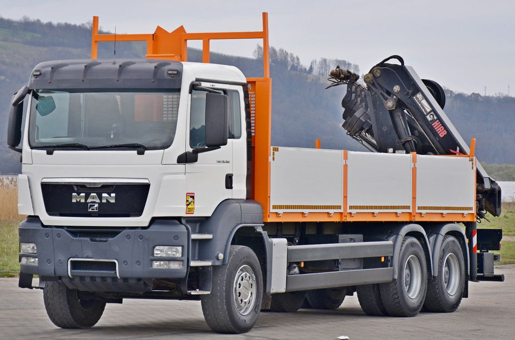 MAN TGS 26.360* HIAB 211 E-6 HIDUO / FUNK * 6x4 - شاحنة كرين, شاحنات مسطحة: صورة 3 MAN TGS 26.360* HIAB 211 E-6 HIDUO / FUNK * 6x4 - شاحنة كرين, شاحنات مسطحة: صورة 3