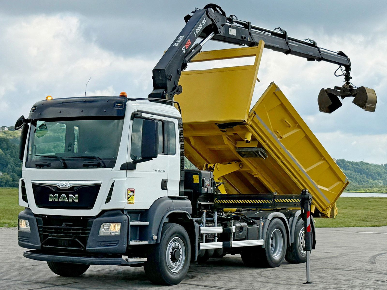 MAN TGS 26.400 * HIAB X-HIDUO 188 E-3 + FUNK * 6x4 - شاحنة كرين: صورة 3 MAN TGS 26.400 * HIAB X-HIDUO 188 E-3 + FUNK * 6x4 - شاحنة كرين: صورة 3