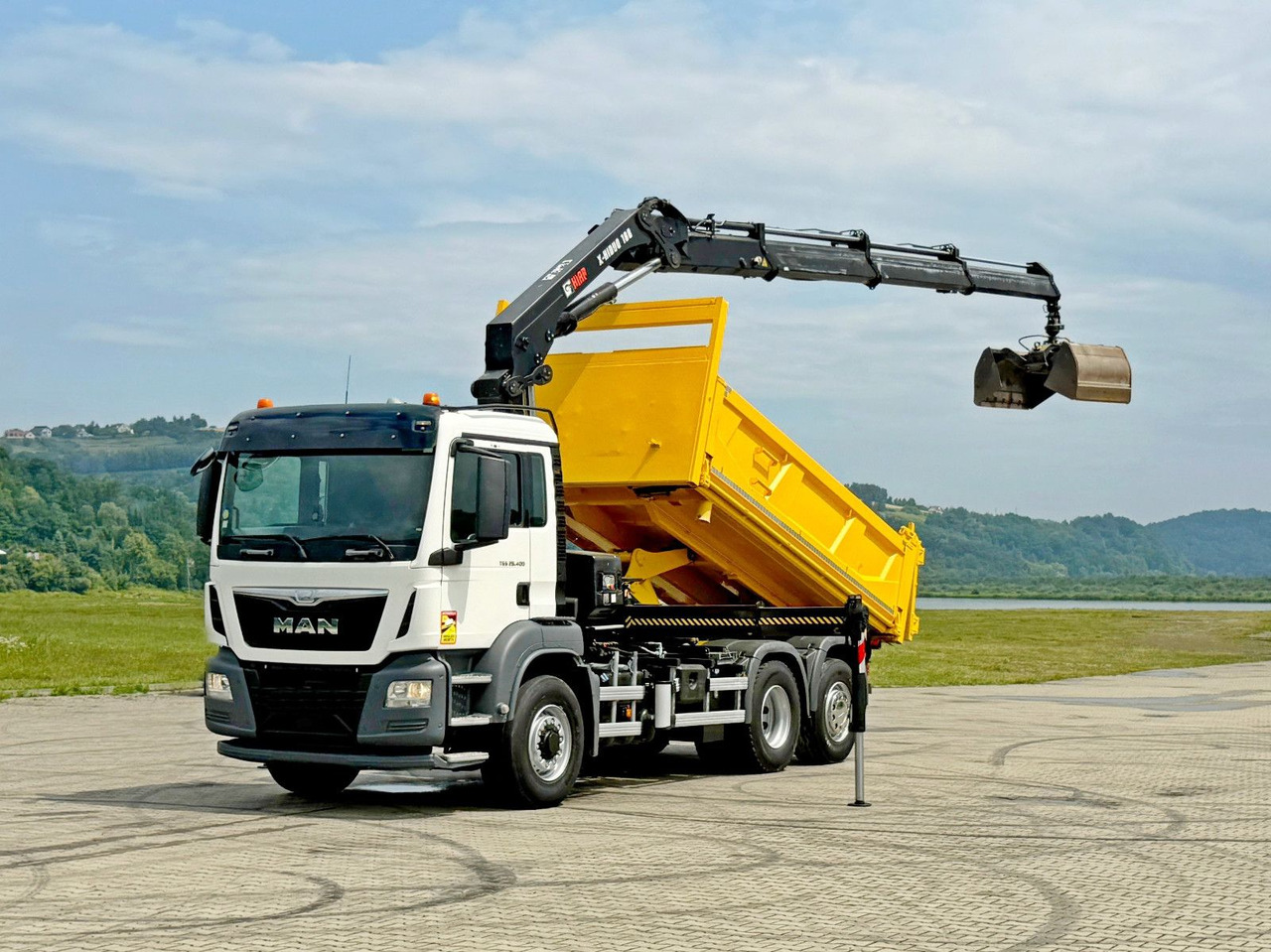 MAN TGS 26.400 * HIAB X-HIDUO 188 E-3 + FUNK * 6x4 - شاحنة كرين: صورة 2 MAN TGS 26.400 * HIAB X-HIDUO 188 E-3 + FUNK * 6x4 - شاحنة كرين: صورة 2