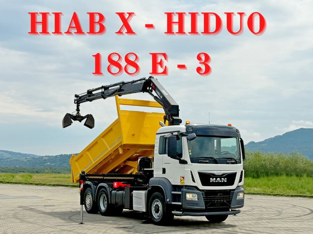 MAN TGS 26.400 * HIAB X-HIDUO 188 E-3 + FUNK * 6x4 - شاحنة كرين: صورة 1 MAN TGS 26.400 * HIAB X-HIDUO 188 E-3 + FUNK * 6x4 - شاحنة كرين: صورة 1