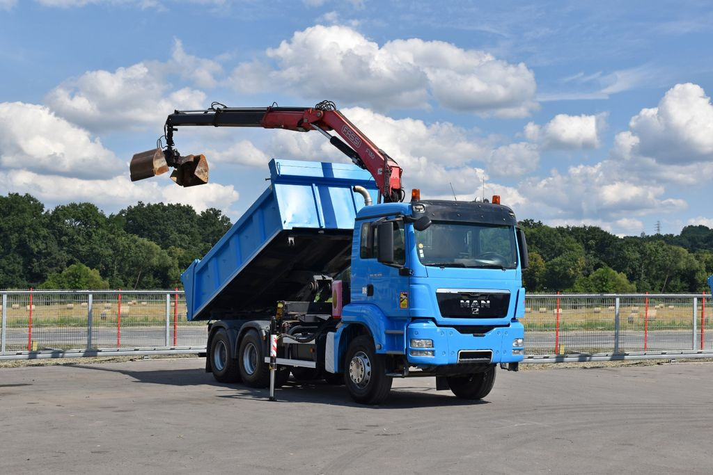 MAN TGS 26.400 Kipper 4,60m*PK F130A.22 + FUNK/6x4 - شاحنة قلاب, شاحنة كرين: صورة 2 MAN TGS 26.400 Kipper 4,60m*PK F130A.22 + FUNK/6x4 - شاحنة قلاب, شاحنة كرين: صورة 2