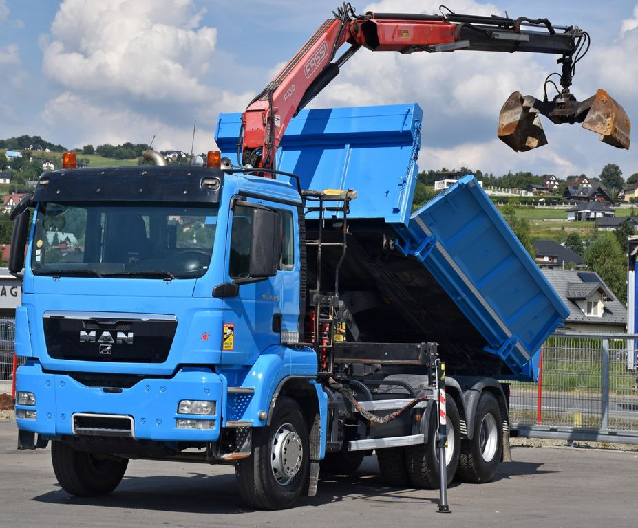 MAN TGS 26.400 Kipper 4,60m*PK F130A.22 + FUNK/6x4 - شاحنة قلاب, شاحنة كرين: صورة 3 MAN TGS 26.400 Kipper 4,60m*PK F130A.22 + FUNK/6x4 - شاحنة قلاب, شاحنة كرين: صورة 3