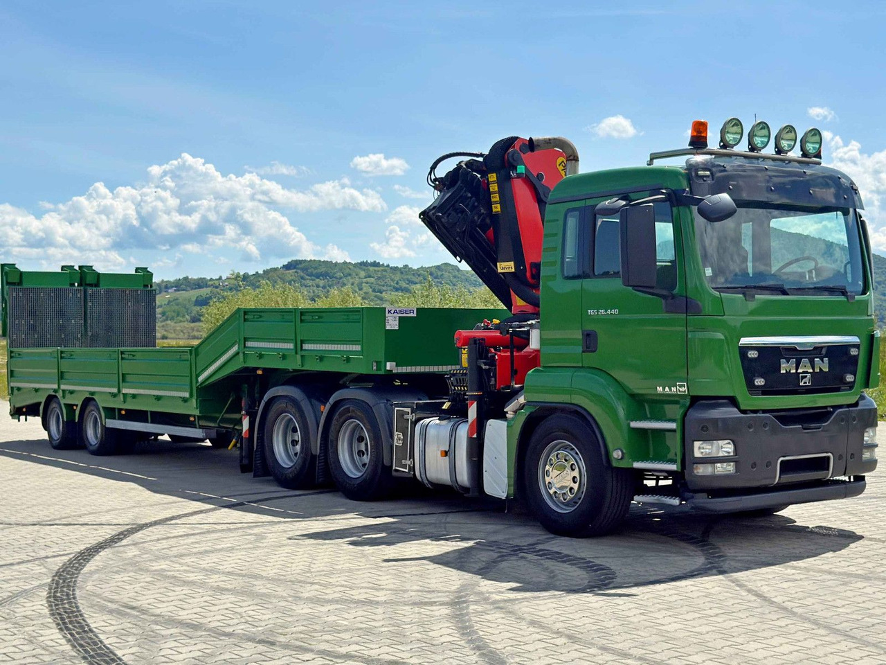 MAN TGS 26.440*Anhänger 10,30m + PK 33002-EH C/FUNK - وحدة جر: صورة 4 MAN TGS 26.440*Anhänger 10,30m + PK 33002-EH C/FUNK - وحدة جر: صورة 4