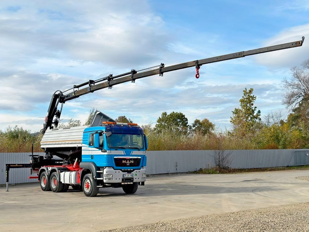 MAN TGS 26.480 * HIAB 220 - C5 + FUNK / 6x6 - شاحنة قلاب, شاحنة كرين: صورة 2 MAN TGS 26.480 * HIAB 220 - C5 + FUNK / 6x6 - شاحنة قلاب, شاحنة كرين: صورة 2