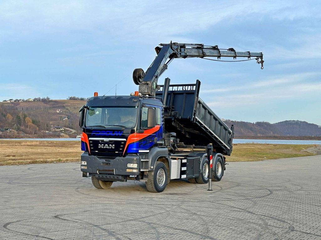 MAN TGS 33.480 * HIAB 288 EP - 4 HIDUO/ FUNK * 6x4 MAN TGS 33.480 * HIAB 288 EP - 4 HIDUO/ FUNK * 6x4 - شاحنة قلاب, شاحنة كرين: صورة 2 MAN TGS 33.480 * HIAB 288 EP - 4 HIDUO/ FUNK * 6x4 MAN TGS 33.480 * HIAB 288 EP - 4 HIDUO/ FUNK * 6x4 - شاحنة قلاب, شاحنة كرين: صورة 2