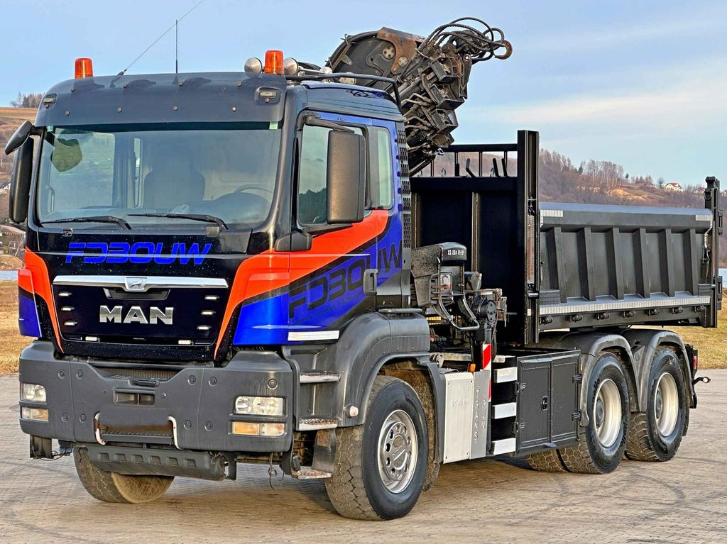MAN TGS 33.480 * HIAB 288 EP - 4 HIDUO/ FUNK * 6x4 - شاحنة كرين, شاحنة قلاب: صورة 4 MAN TGS 33.480 * HIAB 288 EP - 4 HIDUO/ FUNK * 6x4 - شاحنة كرين, شاحنة قلاب: صورة 4