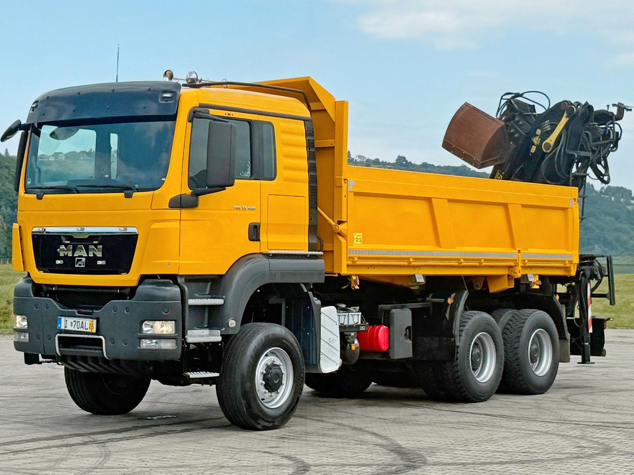 MAN TGS 33.480*KIPPER 5,10m * EPSILON E165Z76* 6x6 MAN TGS 33.480*KIPPER 5,10m * EPSILON E165Z76* 6x6 - شاحنة كرين, شاحنة قلاب: صورة 4 MAN TGS 33.480*KIPPER 5,10m * EPSILON E165Z76* 6x6 MAN TGS 33.480*KIPPER 5,10m * EPSILON E165Z76* 6x6 - شاحنة كرين, شاحنة قلاب: صورة 4