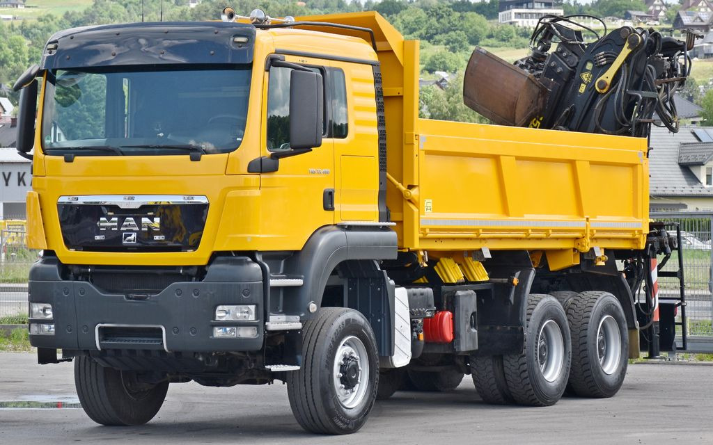 MAN TGS 33.480*KIPPER 5,10m * EPSILON E165Z76* 6x6 - شاحنة كرين, شاحنة قلاب: صورة 5 MAN TGS 33.480*KIPPER 5,10m * EPSILON E165Z76* 6x6 - شاحنة كرين, شاحنة قلاب: صورة 5