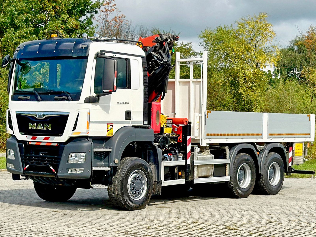 MAN TGS 33.480 * PK 33002-EH C + FUNK/6x6 * TOP - شاحنة كرين: صورة 3 MAN TGS 33.480 * PK 33002-EH C + FUNK/6x6 * TOP - شاحنة كرين: صورة 3