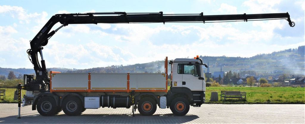 MAN TGS 35.440 * HIAB 322 EP-5HIPRO+FUNK / 8x4! - شاحنة كرين, شاحنات مسطحة: صورة 5 MAN TGS 35.440 * HIAB 322 EP-5HIPRO+FUNK / 8x4! - شاحنة كرين, شاحنات مسطحة: صورة 5