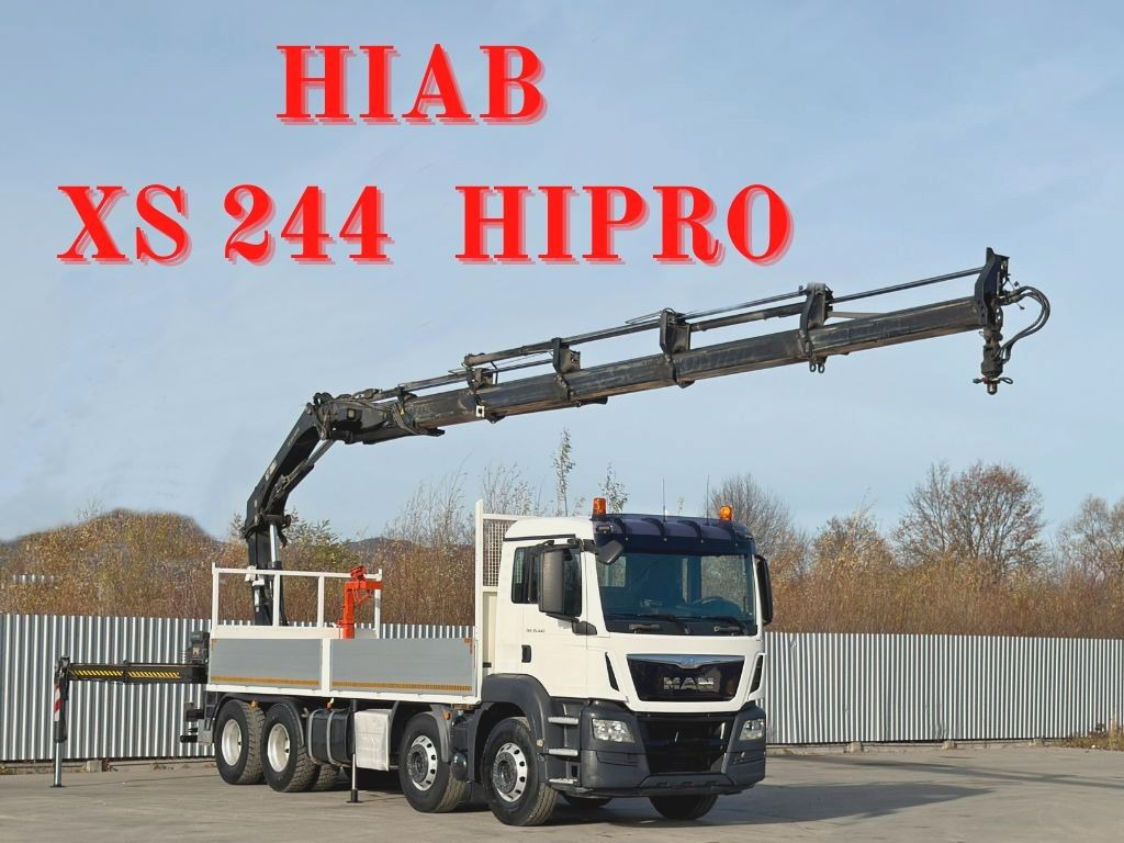 MAN TGS 35.440 * HIAB XS 244 HIPRO +FUNK / 8x4 - شاحنة كرين: صورة 1 MAN TGS 35.440 * HIAB XS 244 HIPRO +FUNK / 8x4 - شاحنة كرين: صورة 1