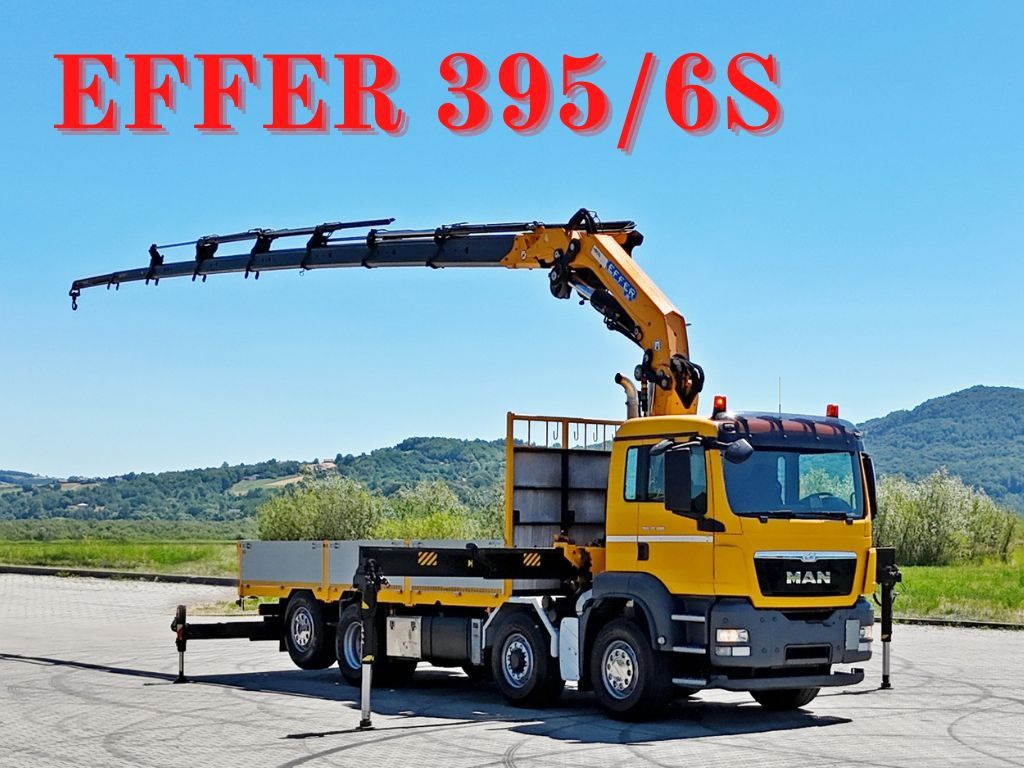 MAN TGS 35.480 * EFFER 395/6S + FUNK / 8x4 - شاحنة كرين: صورة 1 MAN TGS 35.480 * EFFER 395/6S + FUNK / 8x4 - شاحنة كرين: صورة 1
