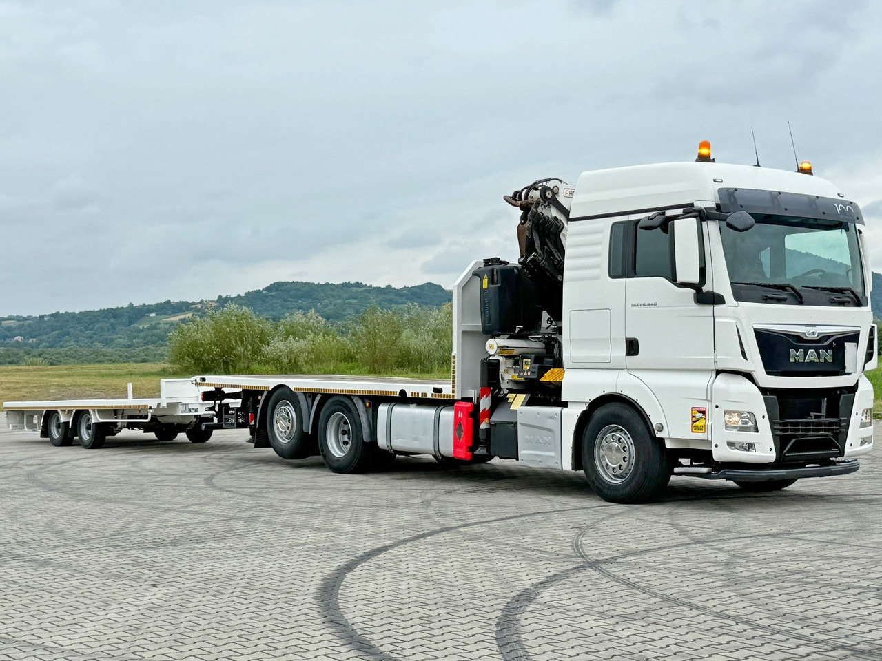 MAN TGX 26.440 * FASSI F455A.2.26E + FUNK + Anhänger - شاحنة كرين: صورة 4 MAN TGX 26.440 * FASSI F455A.2.26E + FUNK + Anhänger - شاحنة كرين: صورة 4