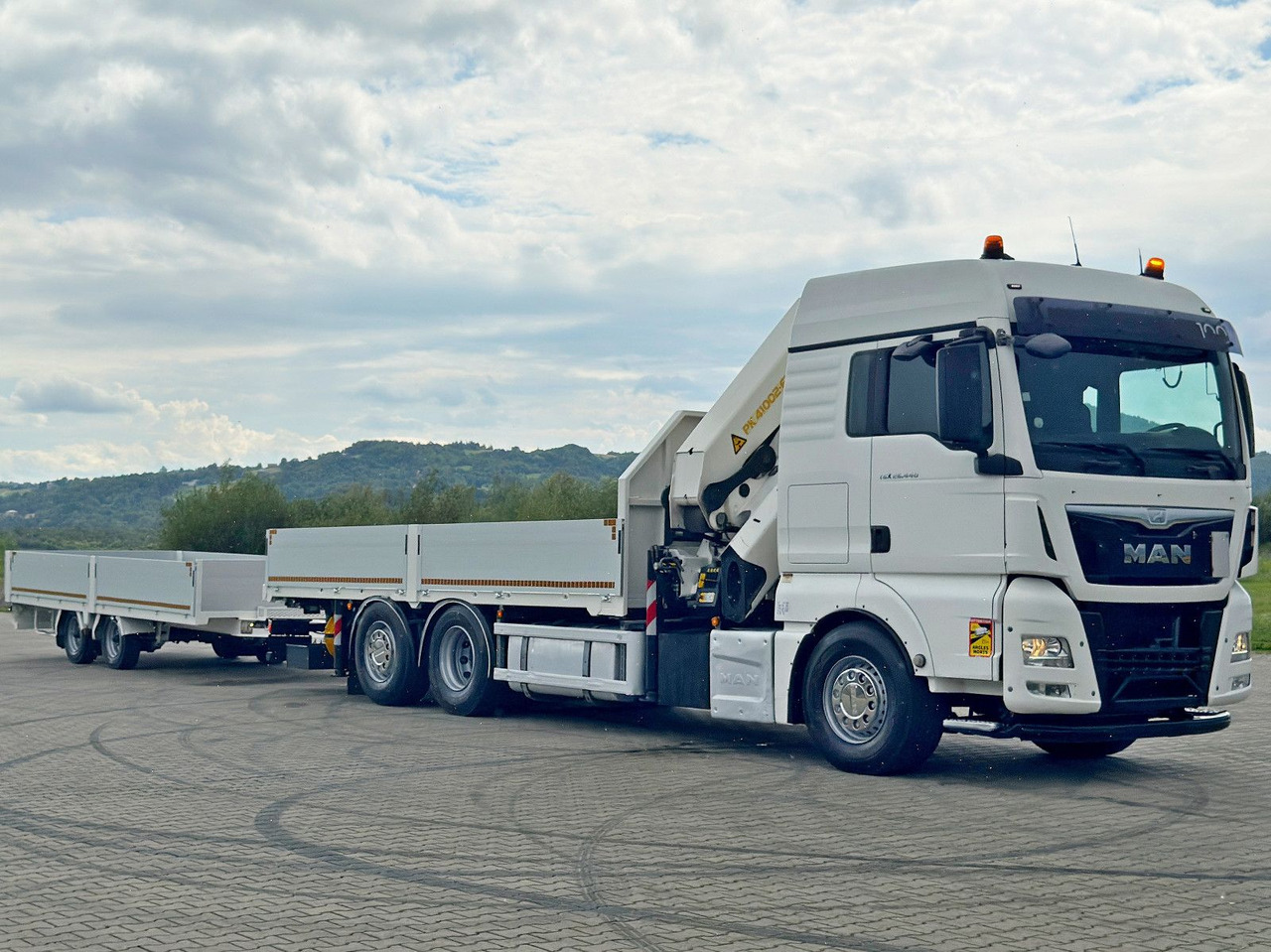 MAN TGX 26.440 * PK 41002-EH E + FUNK + Anhänger*TOP - شاحنة كرين: صورة 4 MAN TGX 26.440 * PK 41002-EH E + FUNK + Anhänger*TOP - شاحنة كرين: صورة 4