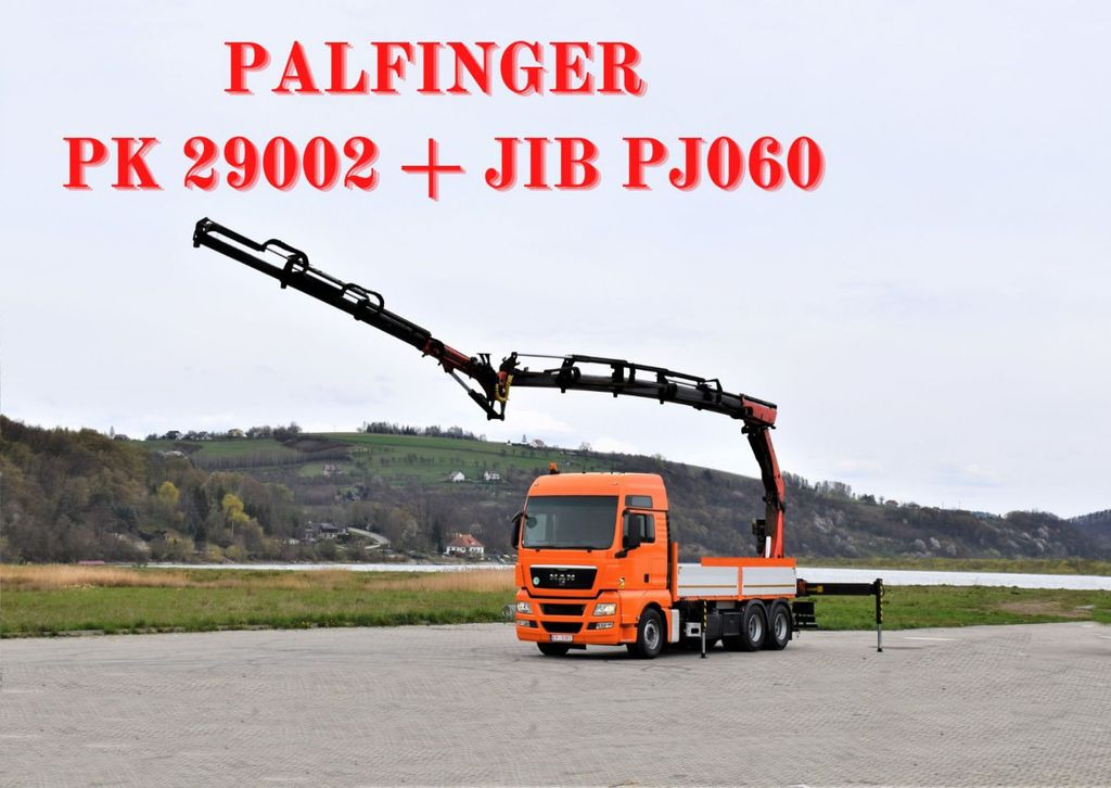 MAN TGX 28.540 * PK29002 + JIB PJ060/FUNK! MAN TGX 28.540 * PK29002 + JIB PJ060/FUNK! - شاحنة كرين, شاحنات مسطحة: صورة 1 MAN TGX 28.540 * PK29002 + JIB PJ060/FUNK! MAN TGX 28.540 * PK29002 + JIB PJ060/FUNK! - شاحنة كرين, شاحنات مسطحة: صورة 1