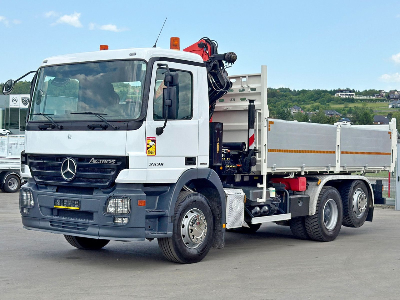 Mercedes-Benz ACTROS 2536* KIPPER 5,30m * PK 15500 + FUNK* TOP - شاحنة قلاب, شاحنة كرين: صورة 3 Mercedes-Benz ACTROS 2536* KIPPER 5,30m * PK 15500 + FUNK* TOP - شاحنة قلاب, شاحنة كرين: صورة 3