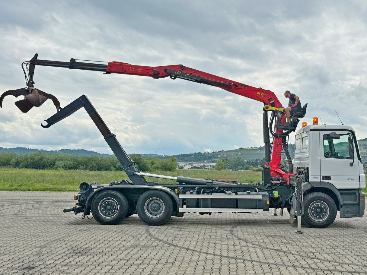 Mercedes-Benz ACTROS 2541 * ABROLLKIPPER * EPSILON E140Z81*TOP - شاحنة ذات خطاف, شاحنة كرين: صورة 5 Mercedes-Benz ACTROS 2541 * ABROLLKIPPER * EPSILON E140Z81*TOP - شاحنة ذات خطاف, شاحنة كرين: صورة 5