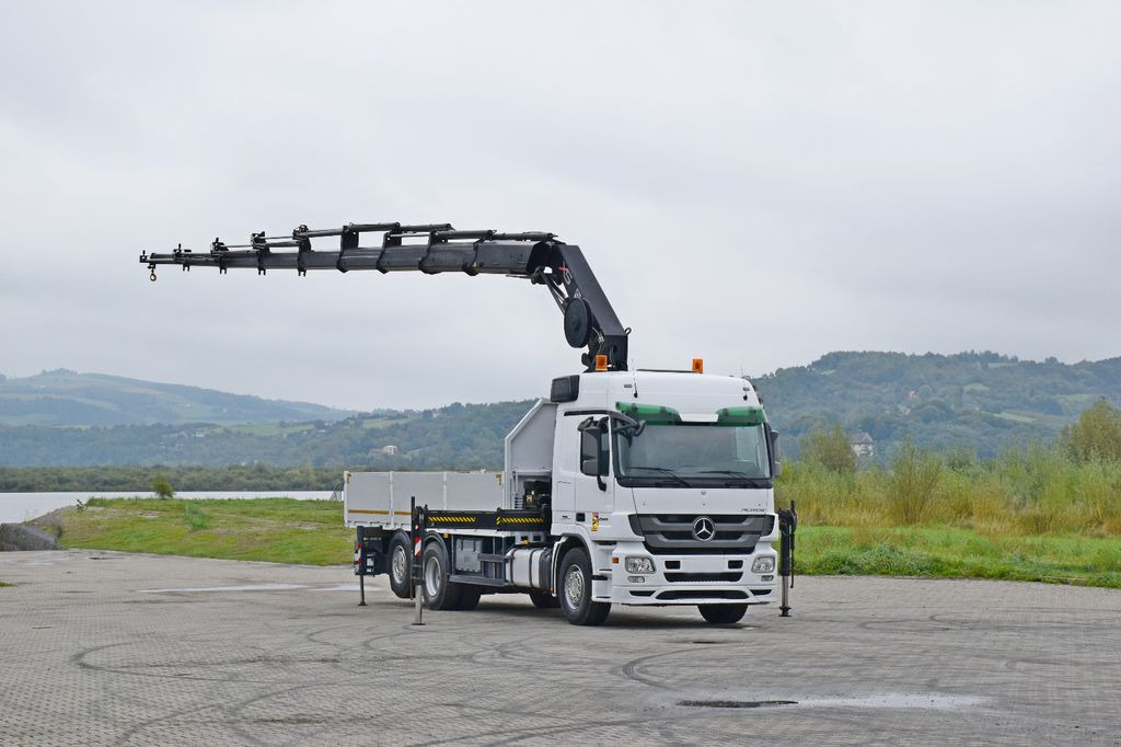 Mercedes-Benz ACTROS 2544 * HIAB 377 E - 8 HIPRO + FUNK* TOP Mercedes-Benz ACTROS 2544 * HIAB 377 E - 8 HIPRO + FUNK* TOP - شاحنة كرين, شاحنات مسطحة: صورة 2 Mercedes-Benz ACTROS 2544 * HIAB 377 E - 8 HIPRO + FUNK* TOP Mercedes-Benz ACTROS 2544 * HIAB 377 E - 8 HIPRO + FUNK* TOP - شاحنة كرين, شاحنات مسطحة: صورة 2