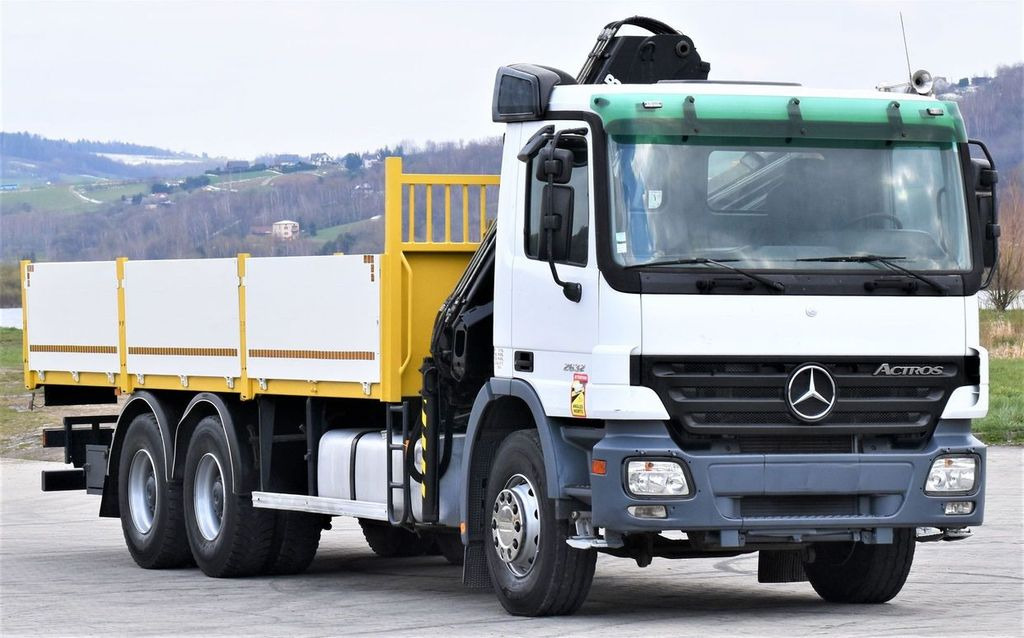 Mercedes-Benz ACTROS 2632 * HIAB 144B-3HIDUO+FUNK / 6x4 Mercedes-Benz ACTROS 2632 * HIAB 144B-3HIDUO+FUNK / 6x4 - شاحنة كرين, شاحنات مسطحة: صورة 3 Mercedes-Benz ACTROS 2632 * HIAB 144B-3HIDUO+FUNK / 6x4 Mercedes-Benz ACTROS 2632 * HIAB 144B-3HIDUO+FUNK / 6x4 - شاحنة كرين, شاحنات مسطحة: صورة 3
