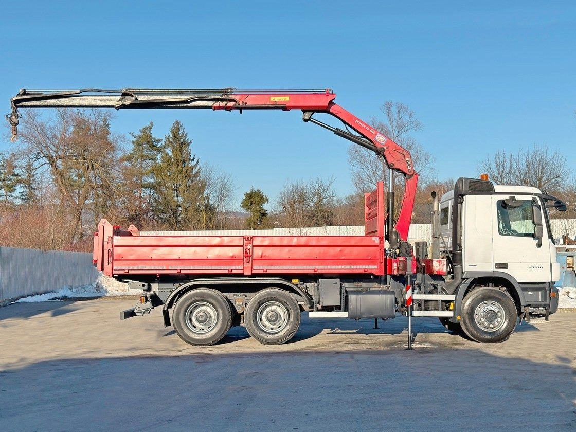 Mercedes-Benz ACTROS 2636* KIPPER 5,25 + BORDMATIC / 6x4 - شاحنة قلاب: صورة 4 Mercedes-Benz ACTROS 2636* KIPPER 5,25 + BORDMATIC / 6x4 - شاحنة قلاب: صورة 4