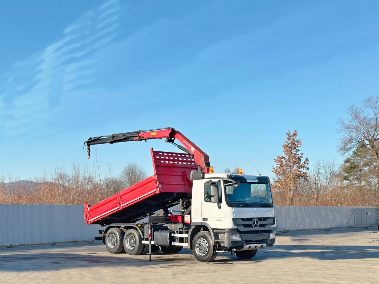 Mercedes-Benz ACTROS 2636* KIPPER 5,25 + BORDMATIC / 6x4 - شاحنة كرين: صورة 2 Mercedes-Benz ACTROS 2636* KIPPER 5,25 + BORDMATIC / 6x4 - شاحنة كرين: صورة 2