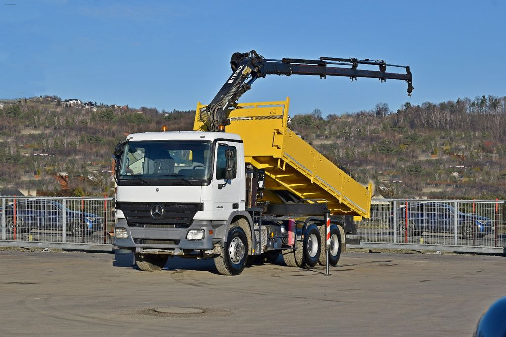 Mercedes-Benz ACTROS 2636 * TEREX 165.2E - A4 + FUNK/6x4 Mercedes-Benz ACTROS 2636 * TEREX 165.2E - A4 + FUNK/6x4 - شاحنة كرين, شاحنة قلاب: صورة 2 Mercedes-Benz ACTROS 2636 * TEREX 165.2E - A4 + FUNK/6x4 Mercedes-Benz ACTROS 2636 * TEREX 165.2E - A4 + FUNK/6x4 - شاحنة كرين, شاحنة قلاب: صورة 2