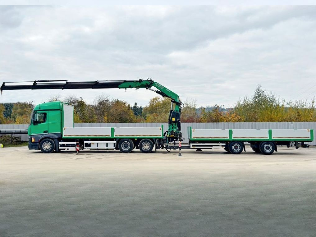 Mercedes-Benz ACTROS 2645* FASSI F345 RA 2.4/FUNK+Anhänger - شاحنة كرين: صورة 5 Mercedes-Benz ACTROS 2645* FASSI F345 RA 2.4/FUNK+Anhänger - شاحنة كرين: صورة 5