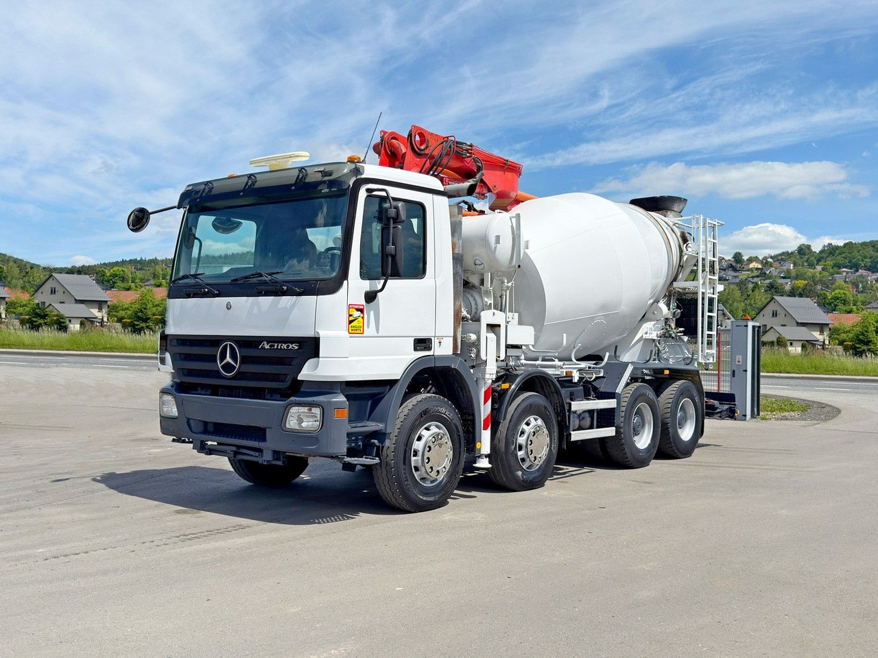 Mercedes-Benz ACTROS 3241* Betonpumpe 21m *8x4 * Top Zustand Mercedes-Benz ACTROS 3241* Betonpumpe 21m *8x4 * Top Zustand - مضخة خرسانة: صورة 2 Mercedes-Benz ACTROS 3241* Betonpumpe 21m *8x4 * Top Zustand Mercedes-Benz ACTROS 3241* Betonpumpe 21m *8x4 * Top Zustand - مضخة خرسانة: صورة 2