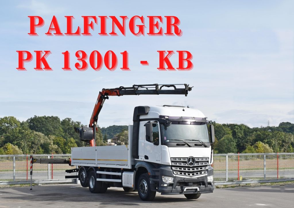 Mercedes-Benz AROCS 2542* PK 13001-K B* TOPZUSTAND - شاحنة كرين, شاحنات مسطحة: صورة 1 Mercedes-Benz AROCS 2542* PK 13001-K B* TOPZUSTAND - شاحنة كرين, شاحنات مسطحة: صورة 1