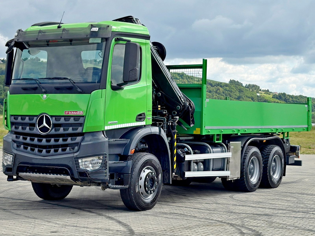 Mercedes-Benz AROCS 2636 * HIAB 122 ES - 3 HIPRO * 6x4 - شاحنة قلاب, شاحنة كرين: صورة 4 Mercedes-Benz AROCS 2636 * HIAB 122 ES - 3 HIPRO * 6x4 - شاحنة قلاب, شاحنة كرين: صورة 4