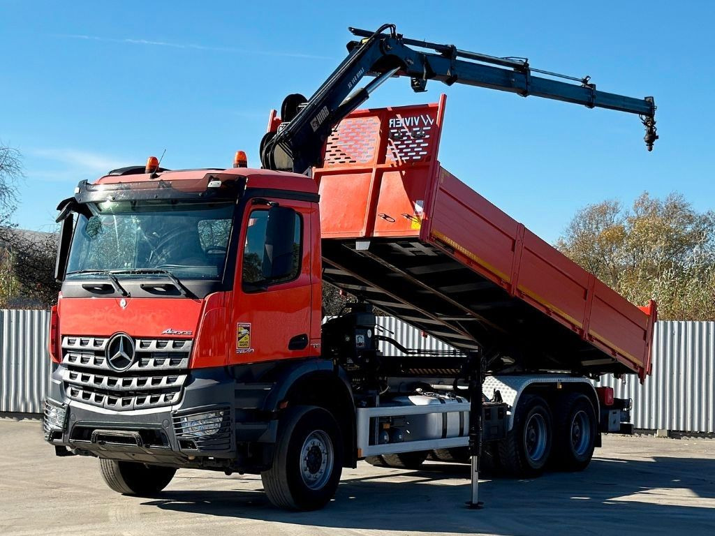 Mercedes-Benz AROCS 2640 *HIAB 144 BS - 3/FUNK + * 6x4 - شاحنة قلاب, شاحنة كرين: صورة 2 Mercedes-Benz AROCS 2640 *HIAB 144 BS - 3/FUNK + * 6x4 - شاحنة قلاب, شاحنة كرين: صورة 2