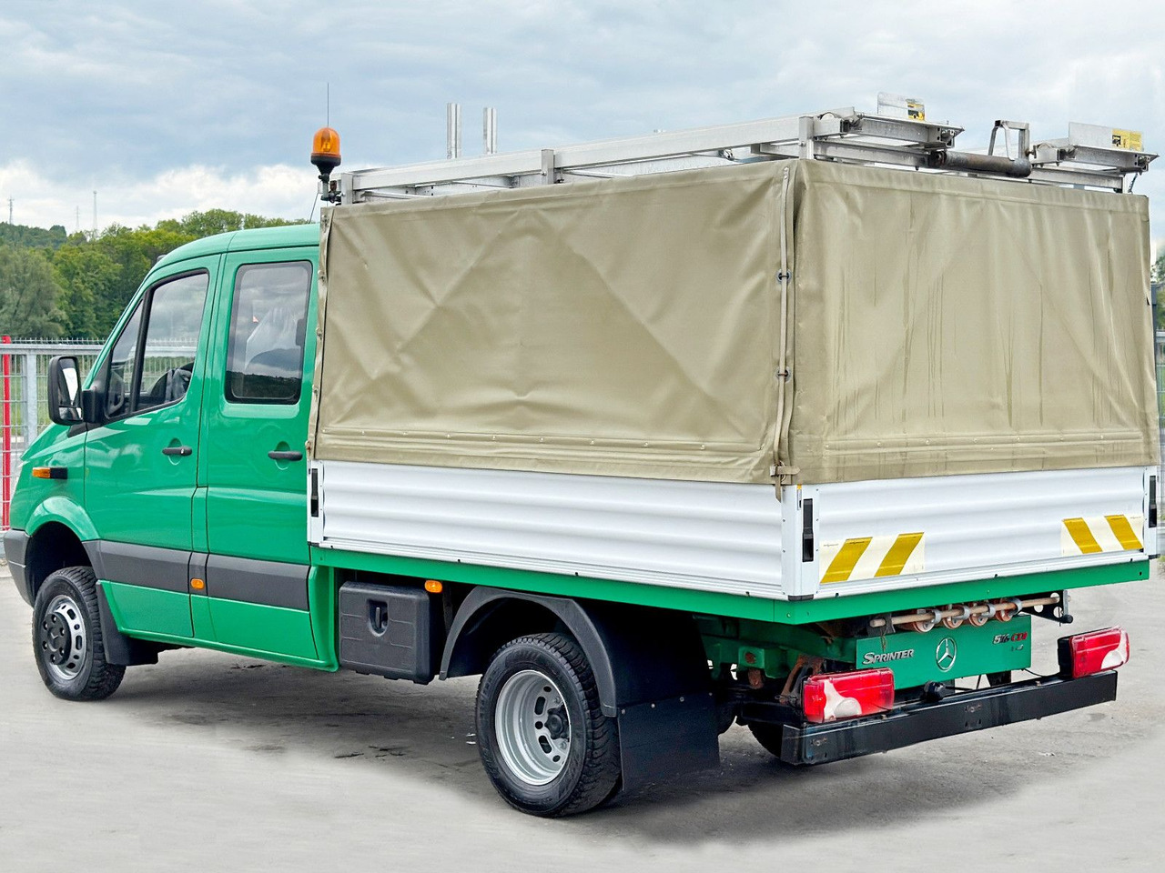 قلاب صغير Mercedes-Benz Sprinter 516 CDI* Doppel Kabine! 4x4 *TOPZUSTAND: صورة 6
